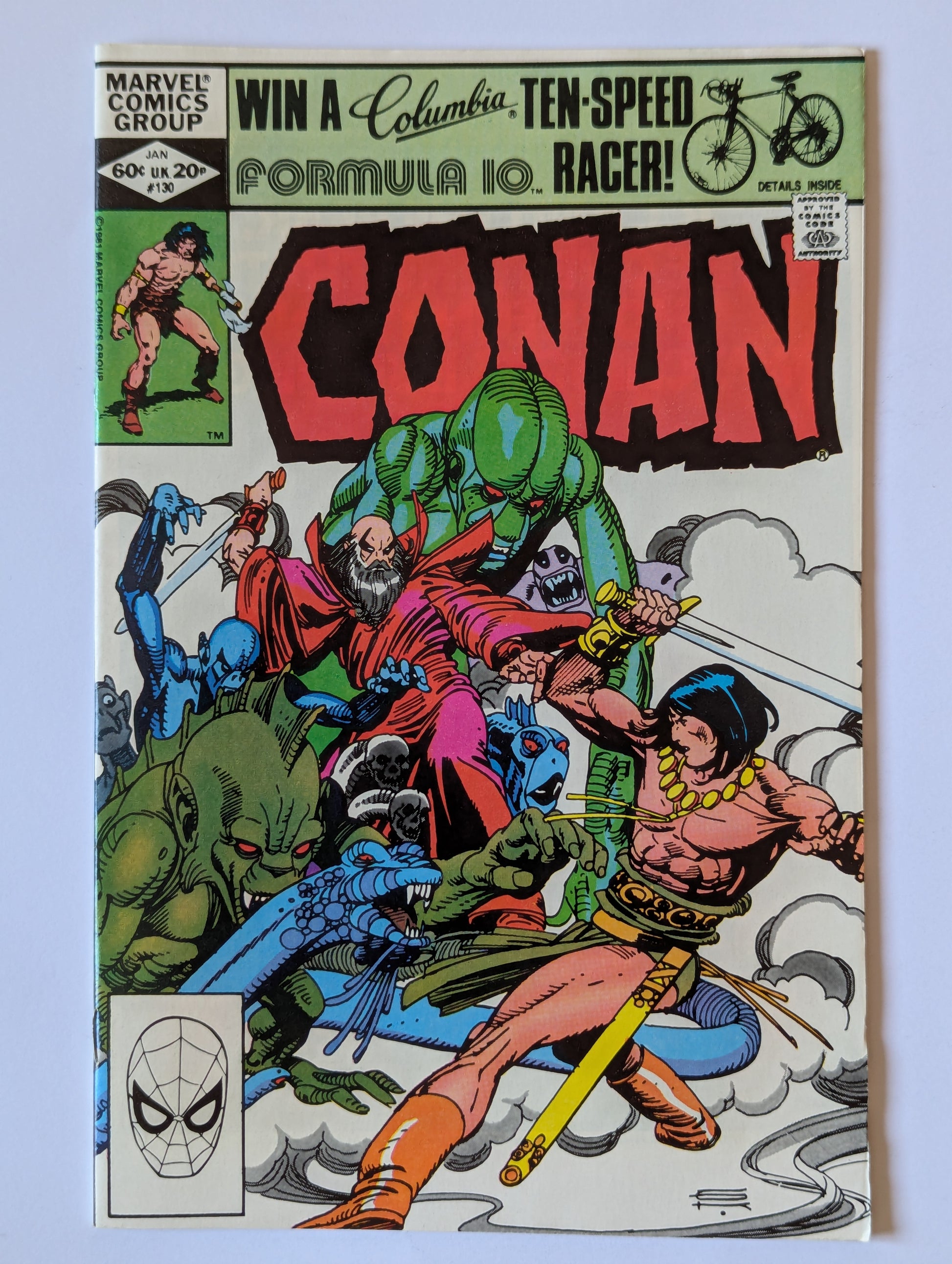 Conan the Barbarian #130 Marvel Comic Book