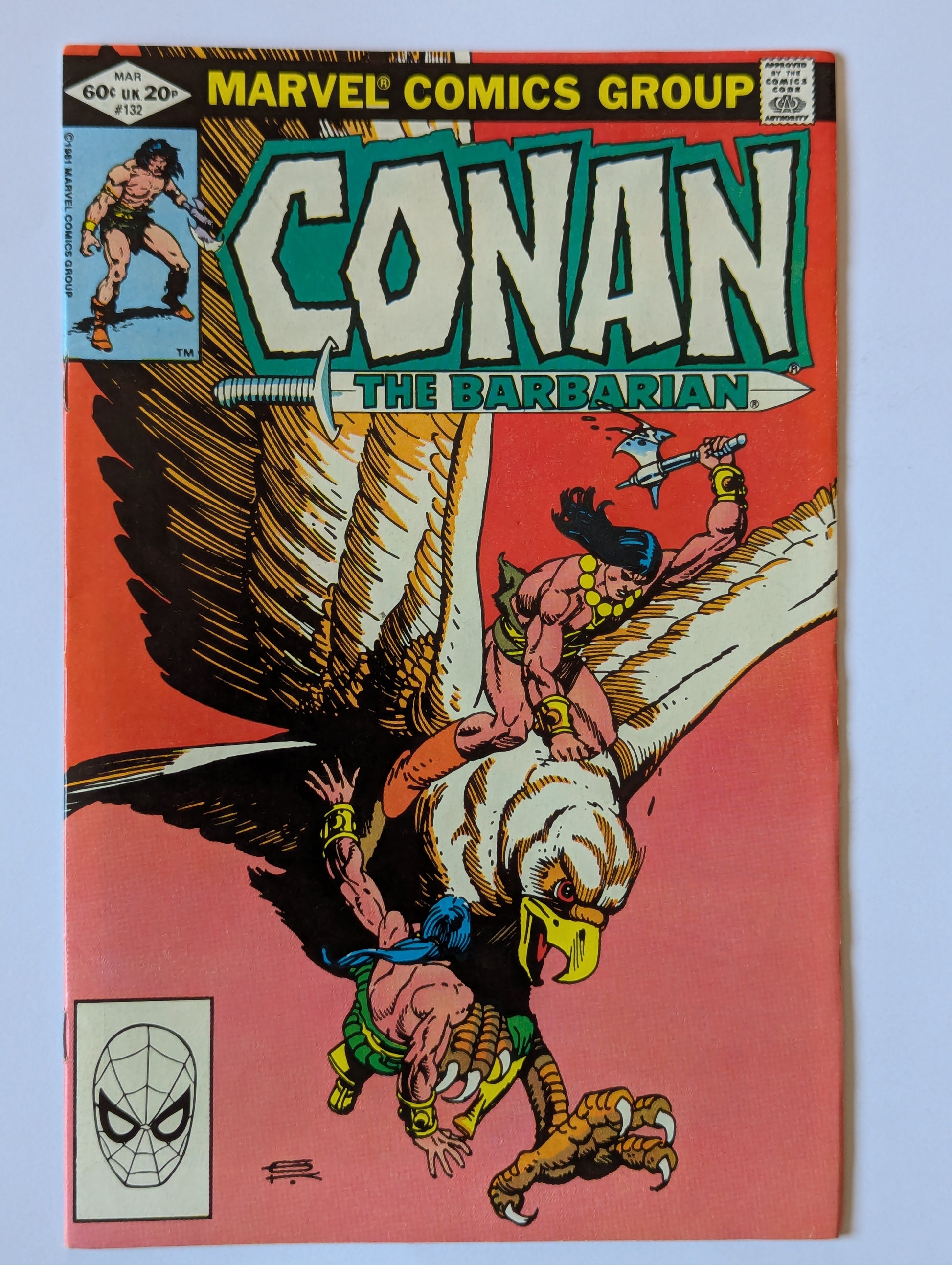Conan the Barbarian #132 Marvel Comic Book