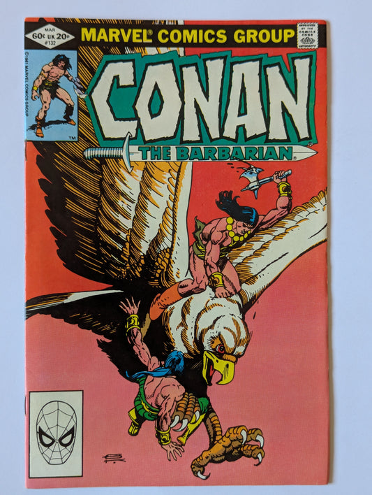 Conan the Barbarian #132 Marvel Comic Book