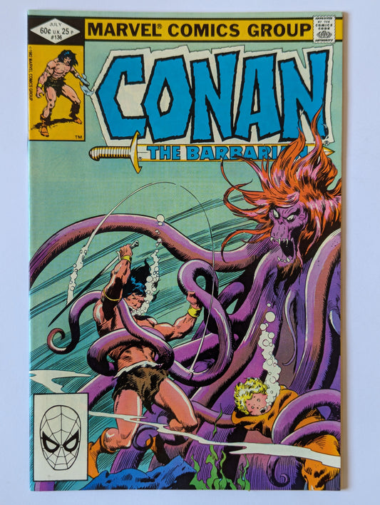 Conan the Barbarian #136 Marvel Comic Book