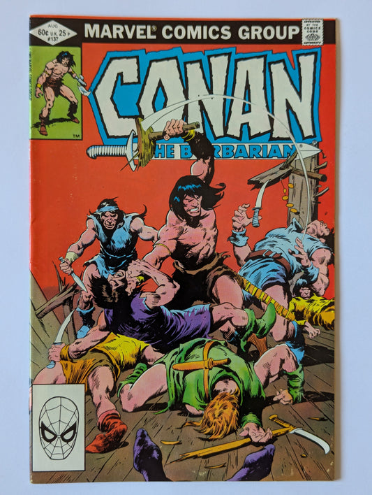 Conan the Barbarian #137 Marvel Comic Book