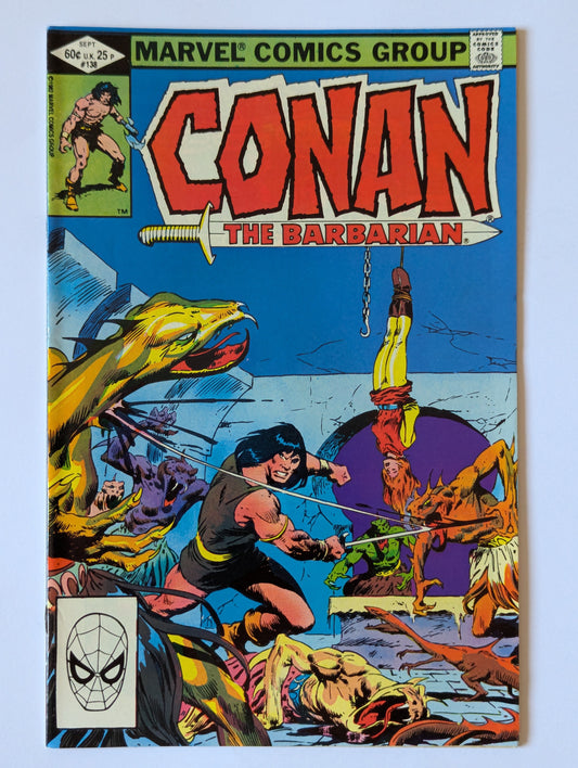 Conan the Barbarian #138 Marvel Comic Book