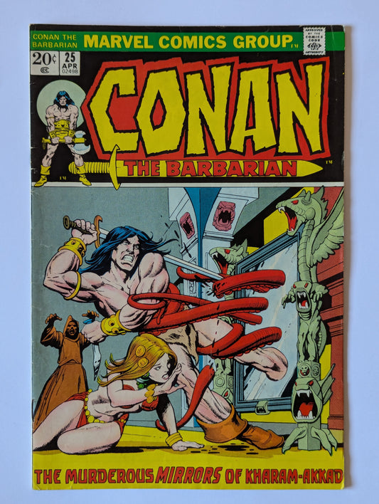 Conan the Barbarian #25 Marvel Comic Book