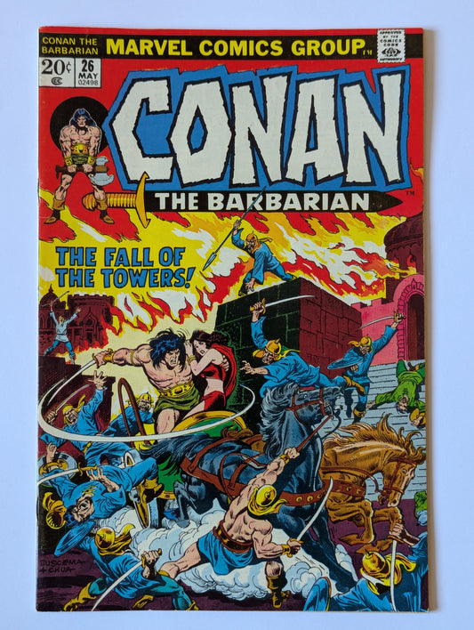 Conan the Barbarian #26 Marvel Comic Book