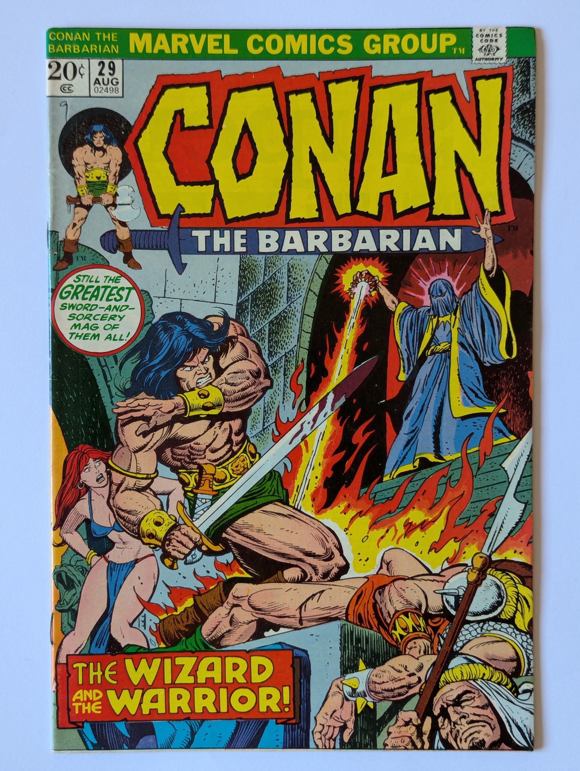 Conan the Barbarian #29 Marvel Comic Book