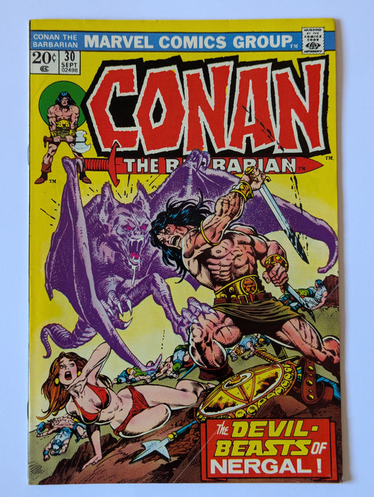 Conan the Barbarian #30 Marvel Comic Book