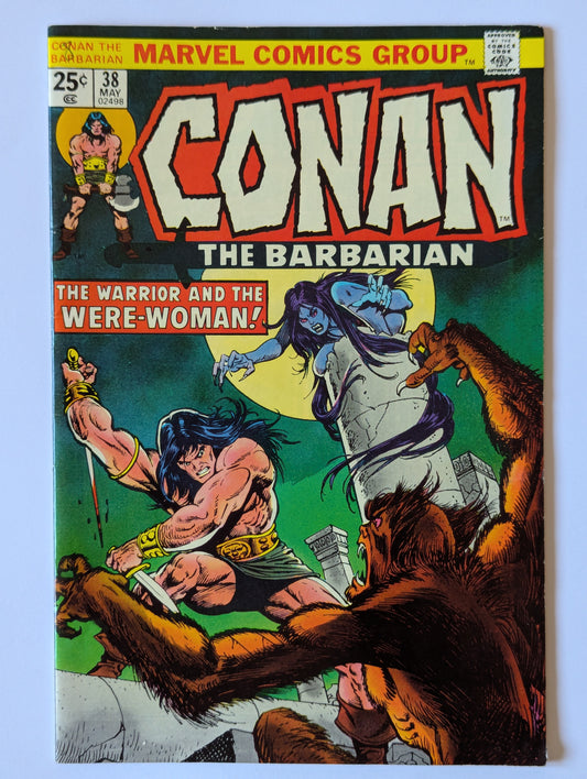 Conan the Barbarian #38 Marvel Comic Book
