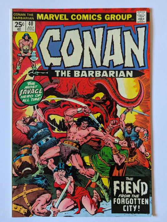 Conan the Barbarian #40 Marvel Comic Book