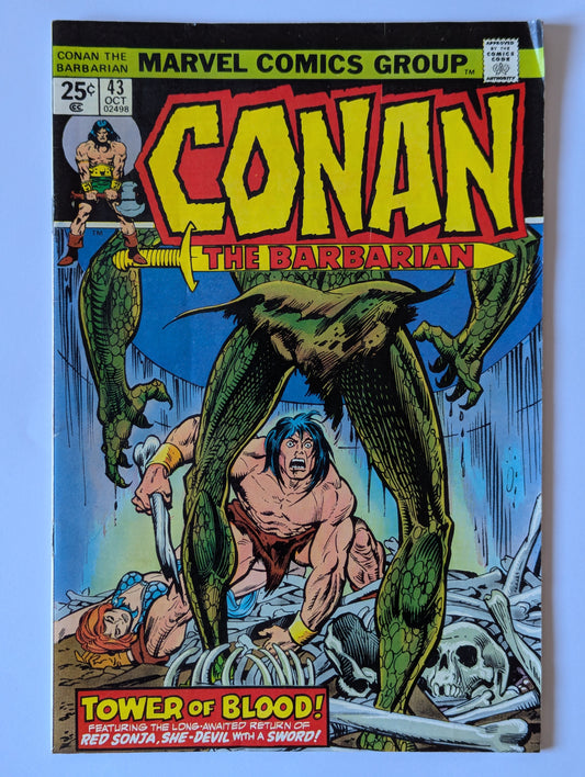 Conan the Barbarian #43 Marvel Comic Book