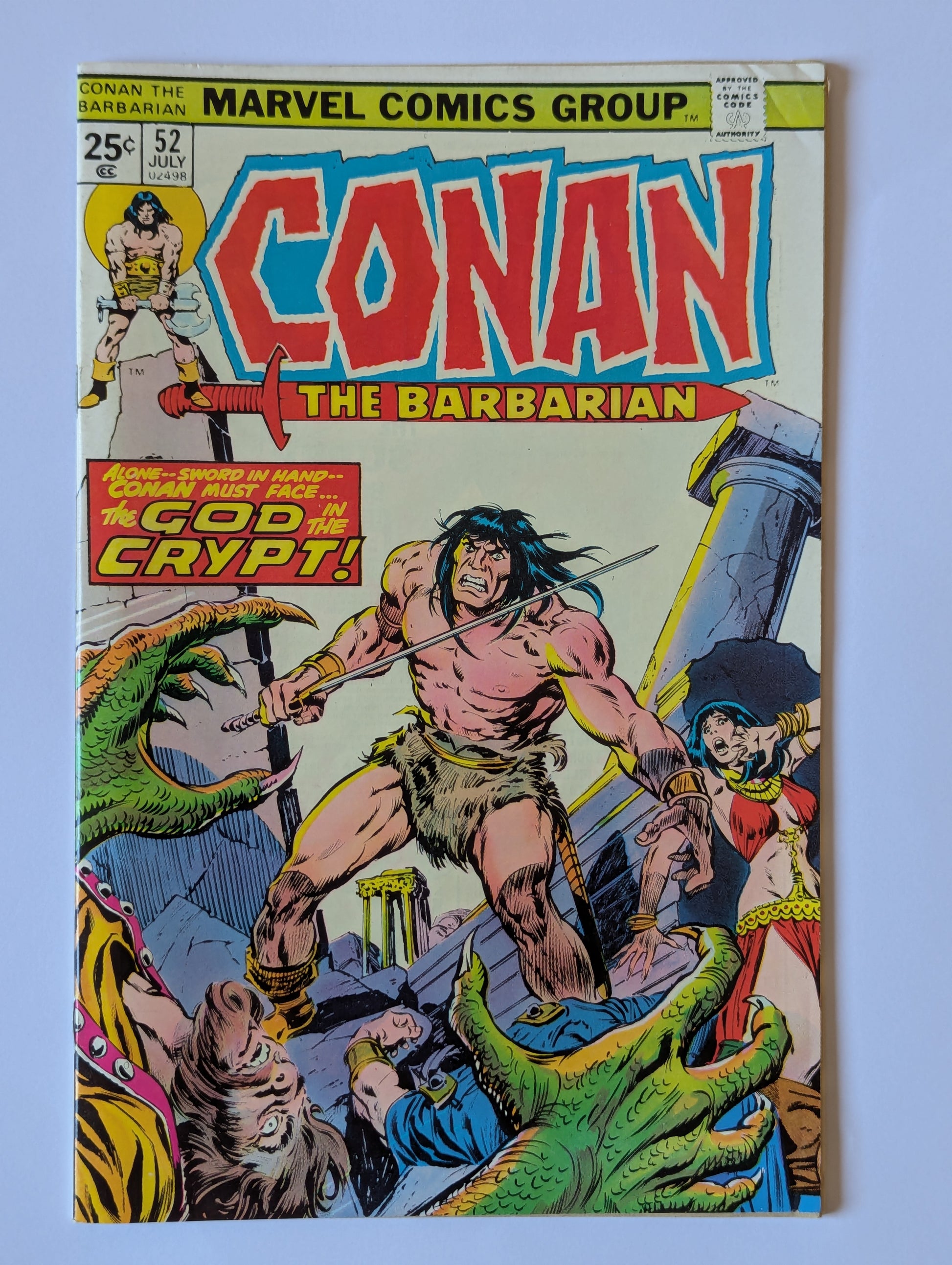 Conan the Barbarian #52 Marvel Comic Book