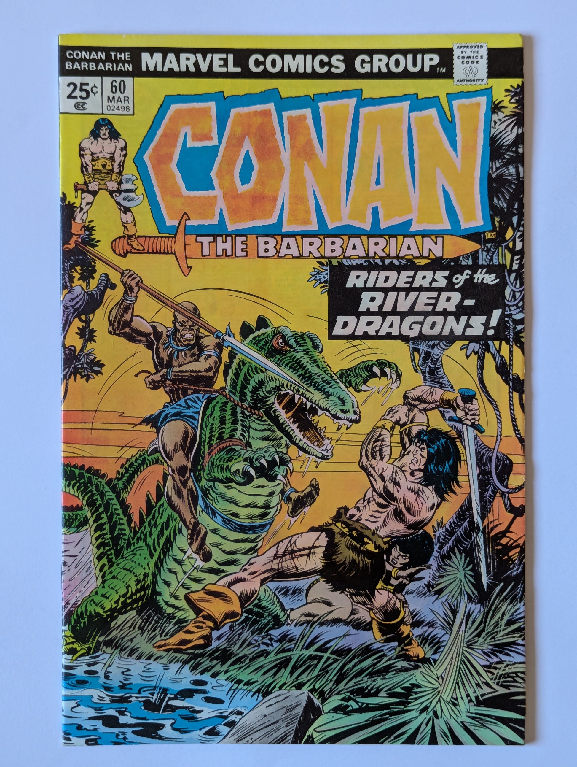Conan the Barbarian #60 Marvel Comic Book