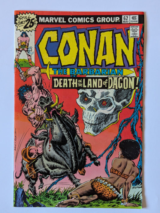 Conan the Barbarian #62 Marvel Comic Book