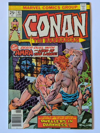 Conan the Barbarian #63 Marvel Comic Book