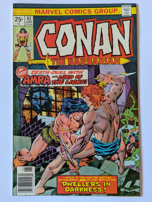 Conan the Barbarian #63 Marvel Comic Book