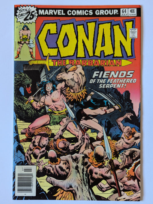 Conan the Barbarian #64 Marvel Comic Book