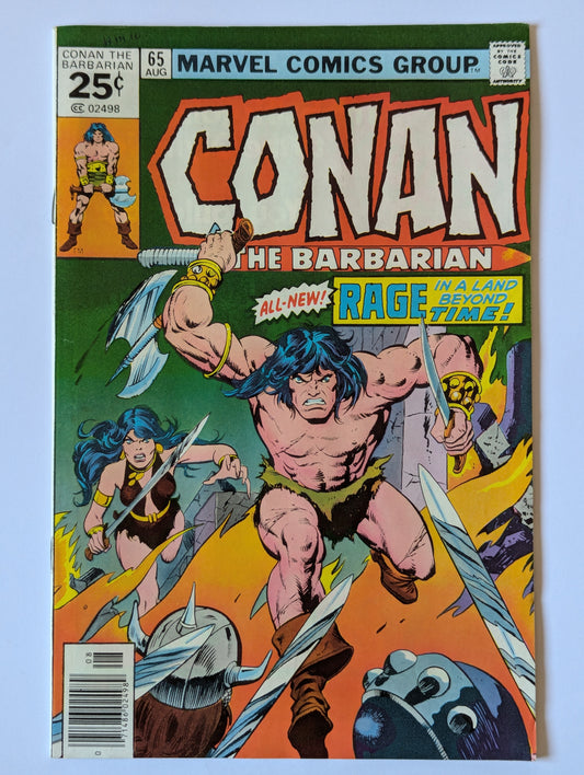 Conan the Barbarian #65 Marvel Comic Book