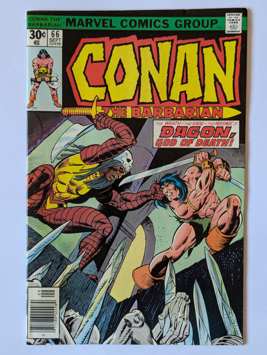 Conan the Barbarian #66 Marvel Comic Book