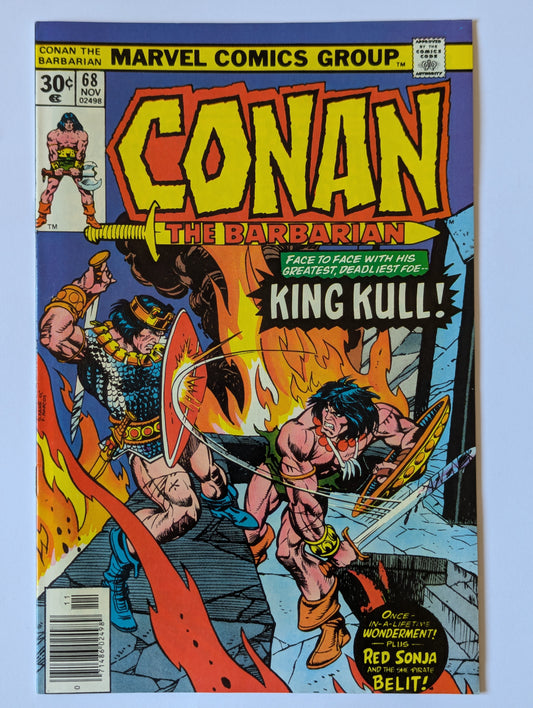 Conan the Barbarian #68 Marvel Comic Book