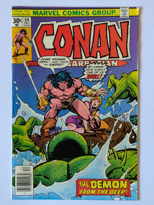 Conan the Barbarian #69 Marvel Comic Book