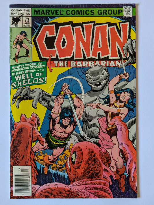 Conan the Barbarian #73 Marvel Comic Book