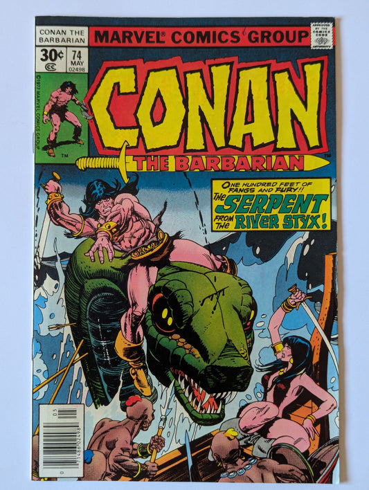 Conan the Barbarian #74 Marvel Comic Book