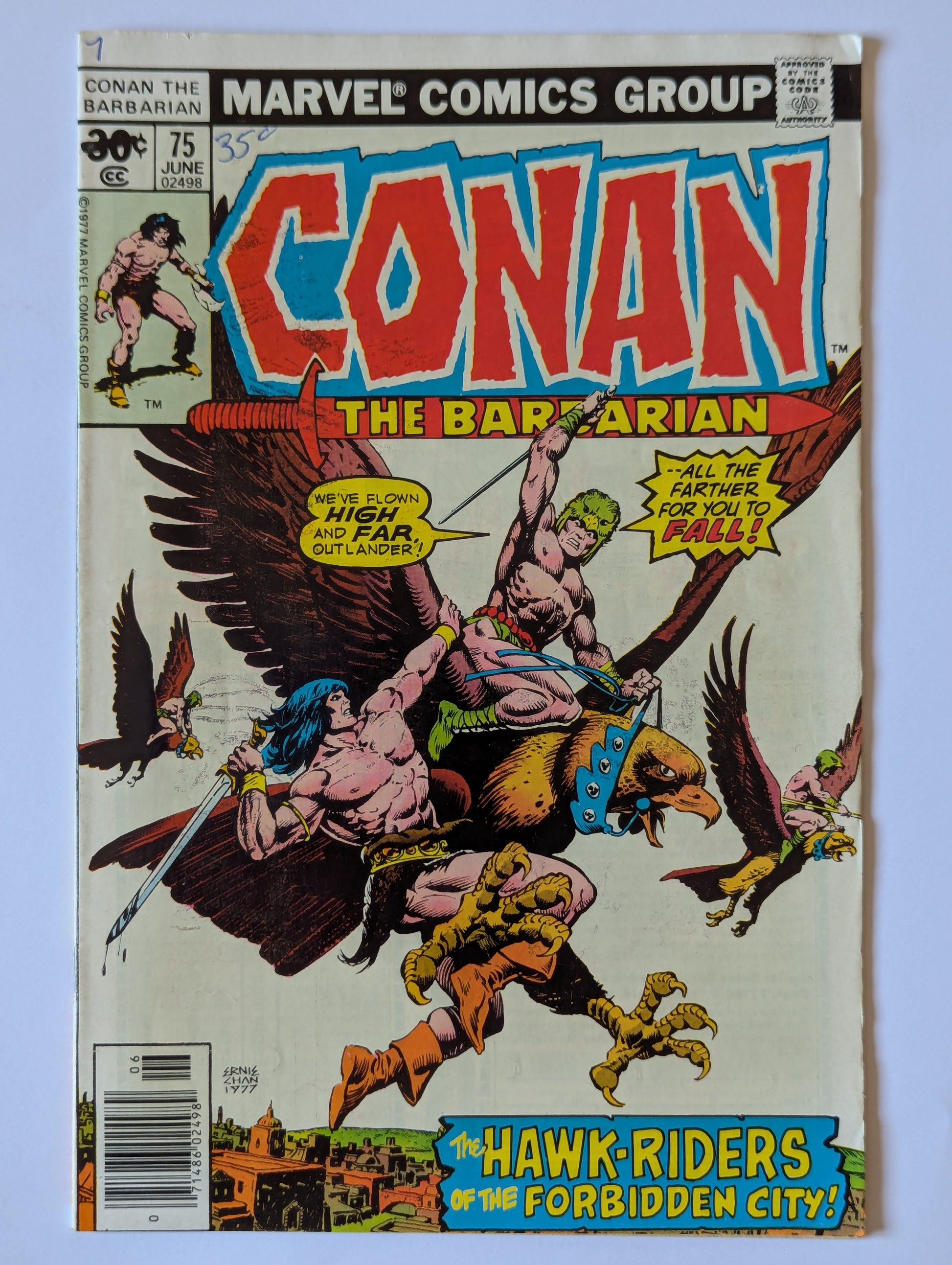Conan the Barbarian #75 Marvel Comic Book