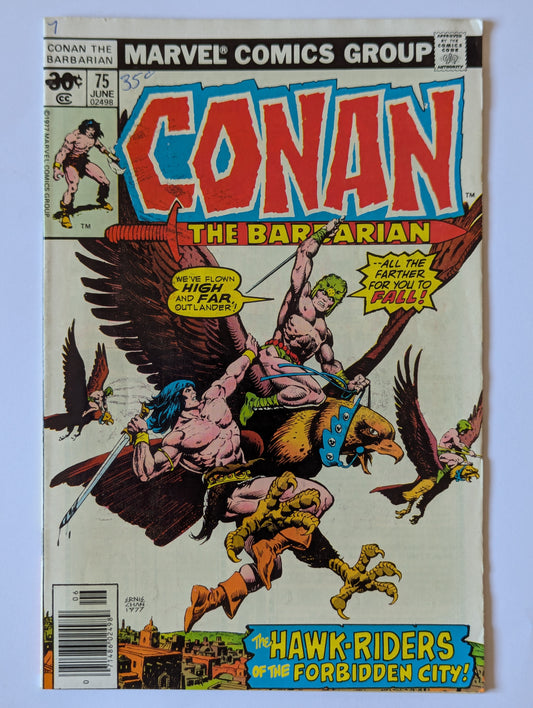 Conan the Barbarian #75 Marvel Comic Book