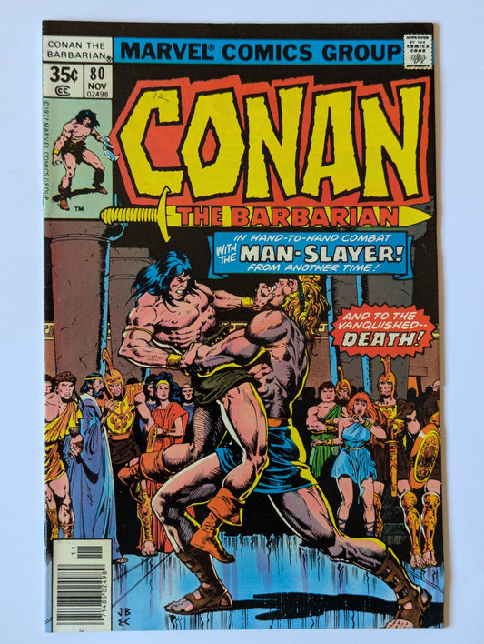 Conan the Barbarian #80 Marvel Comic Book
