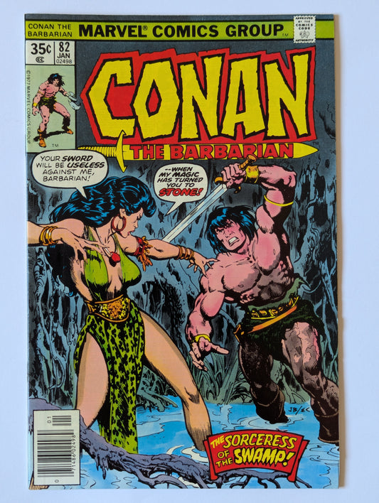 Conan the Barbarian #82 Marvel Comic Book