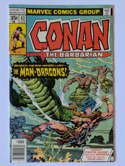 Conan the Barbarian #83 Marvel Comic Book