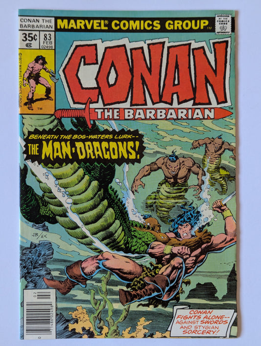Conan the Barbarian #83 Marvel Comic Book