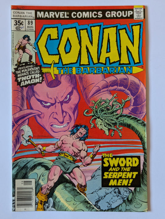 Conan the Barbarian #89 Marvel Comic Book