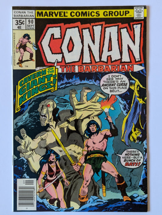 Conan the Barbarian #90 Marvel Comic Book