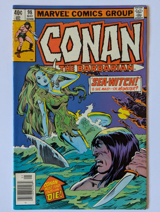 Conan the Barbarian #98 Marvel Comic Book