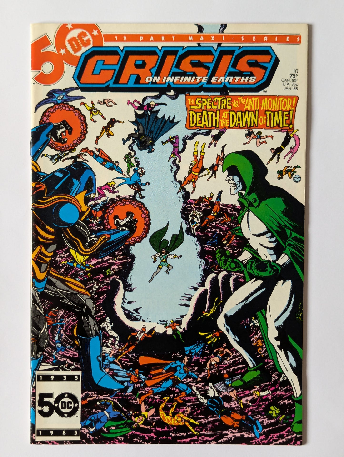 Crisis on Infinite Earths #10 DC Comic Book