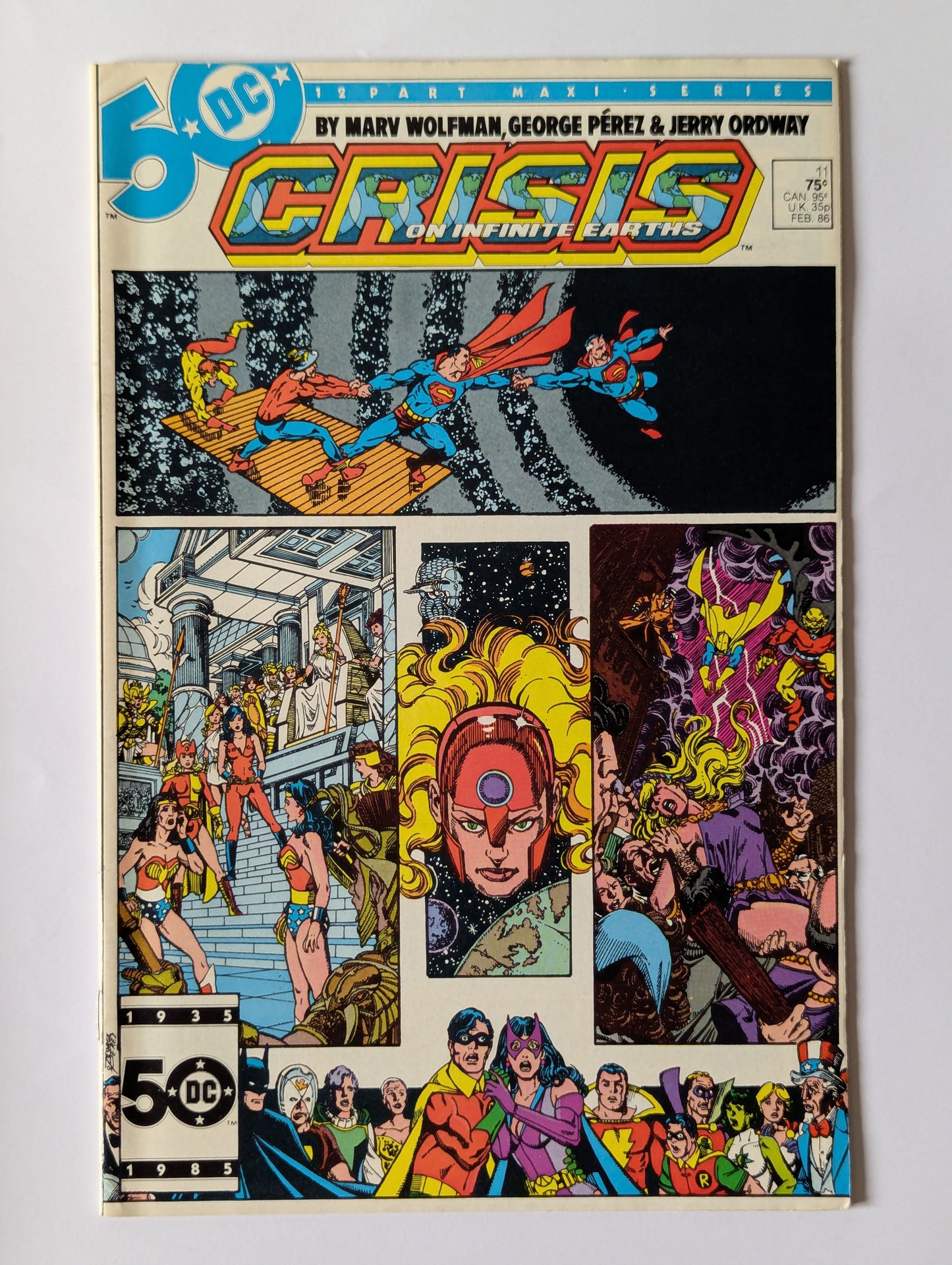 Crisis on Infinite Earths #11 DC Comic Book