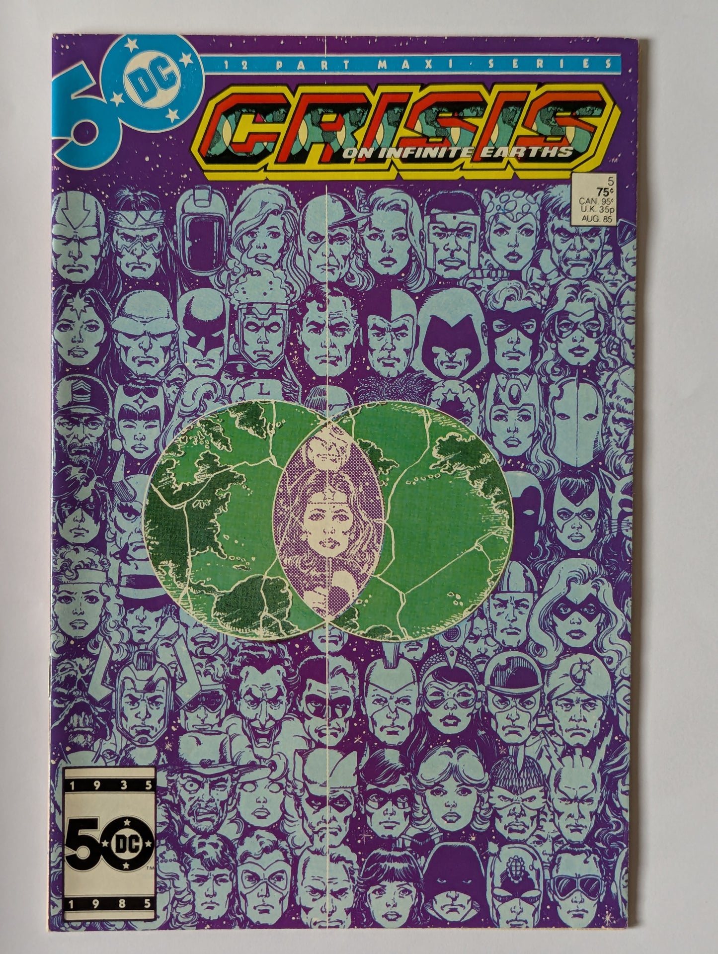 Crisis on Infinite Earths #5 DC Comic Book