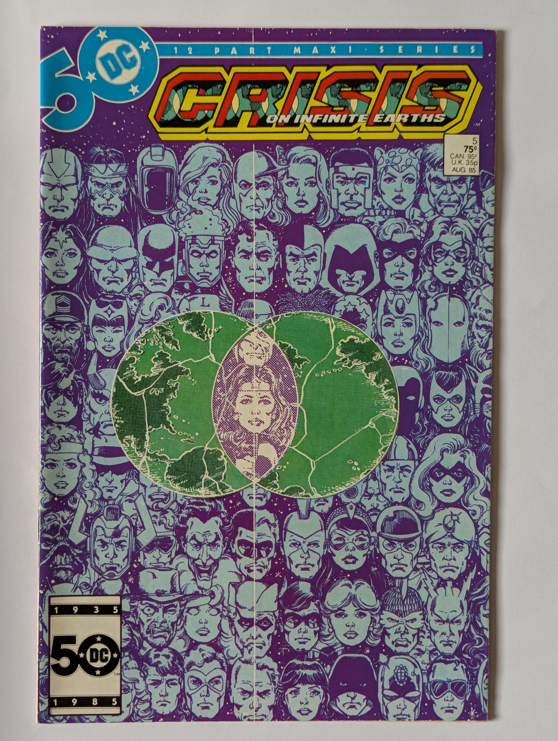 Crisis on Infinite Earths #5 DC Comic Book