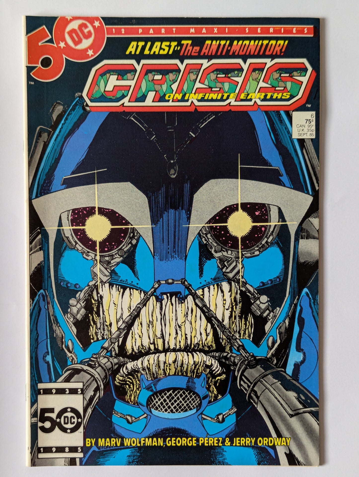 Crisis on Infinite Earths #6 DC Comic Book