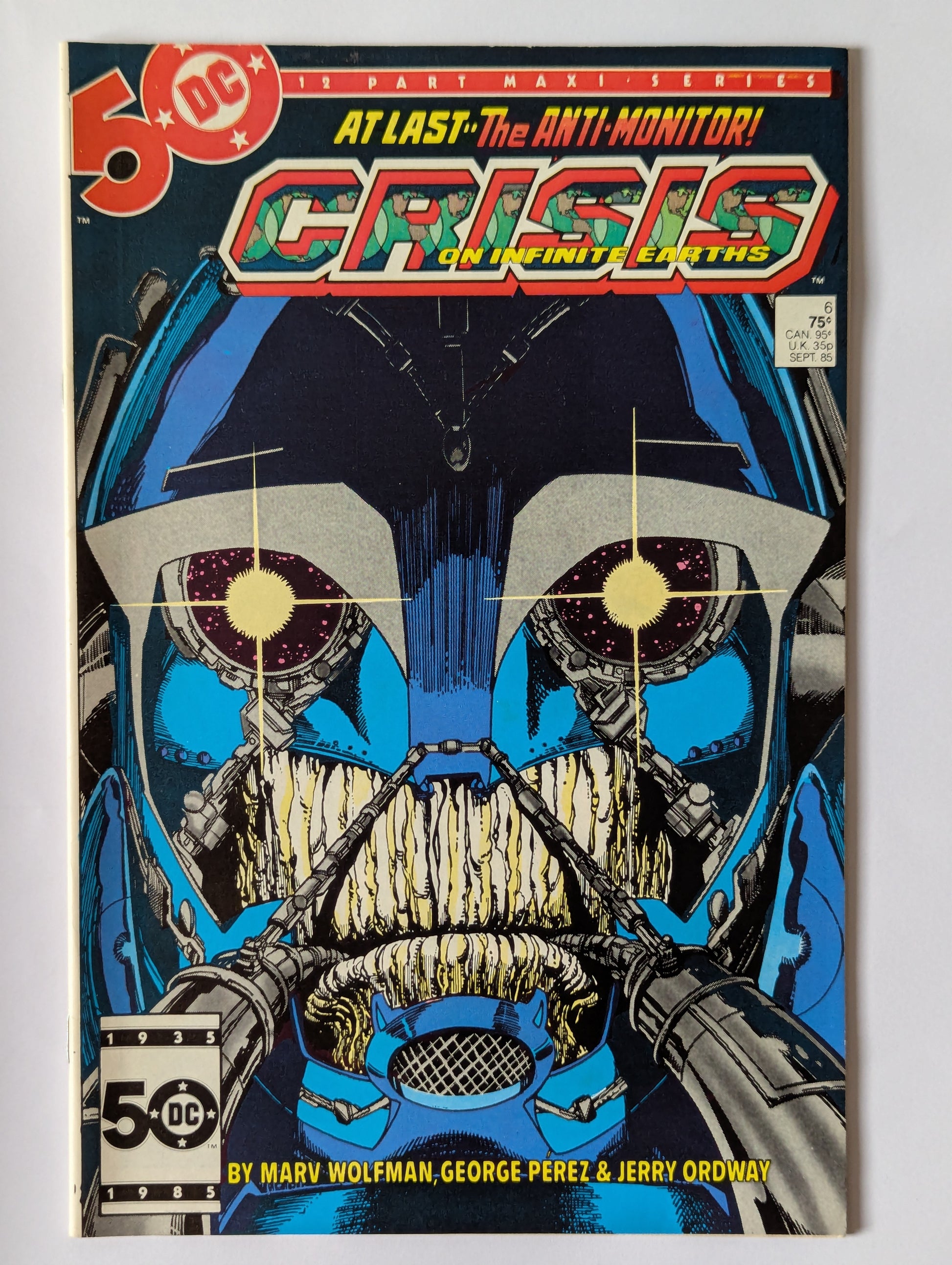 Crisis on Infinite Earths #6 DC Comic Book