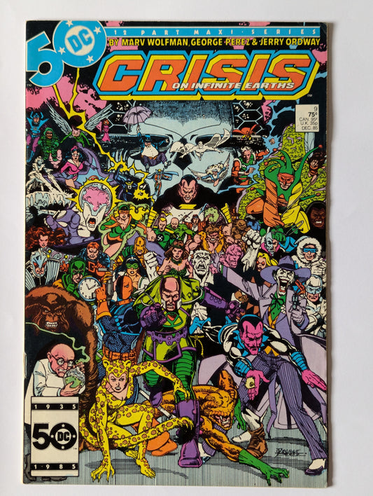 Crisis on Infinite Earths #9 DC Comic Book