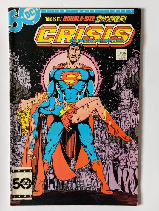 Crisis on Infinite Earths #7 DC Comic Book