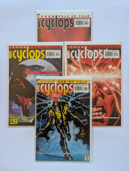 Cyclops #1-4 Limited Series Marvel Comic Book Set