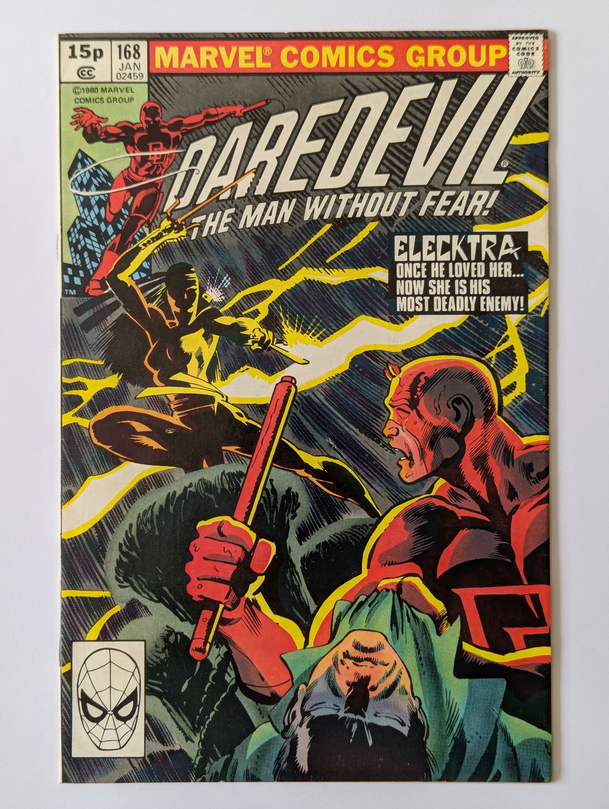 Daredevil #168 Marvel Comic Book
