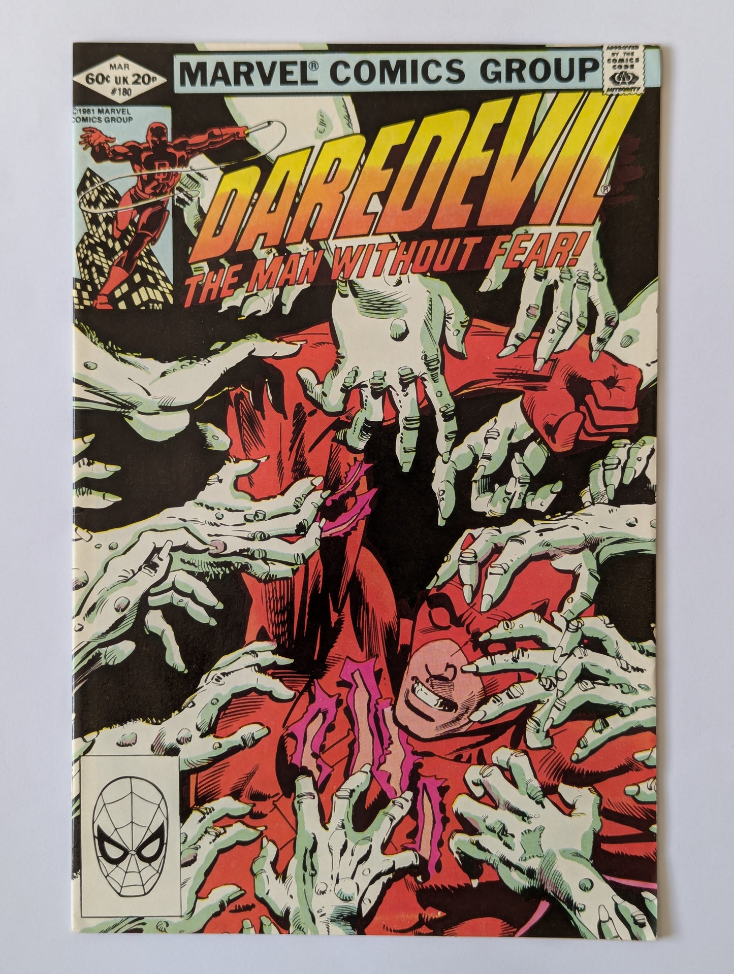 Daredevil #180 Marvel Comic Book
