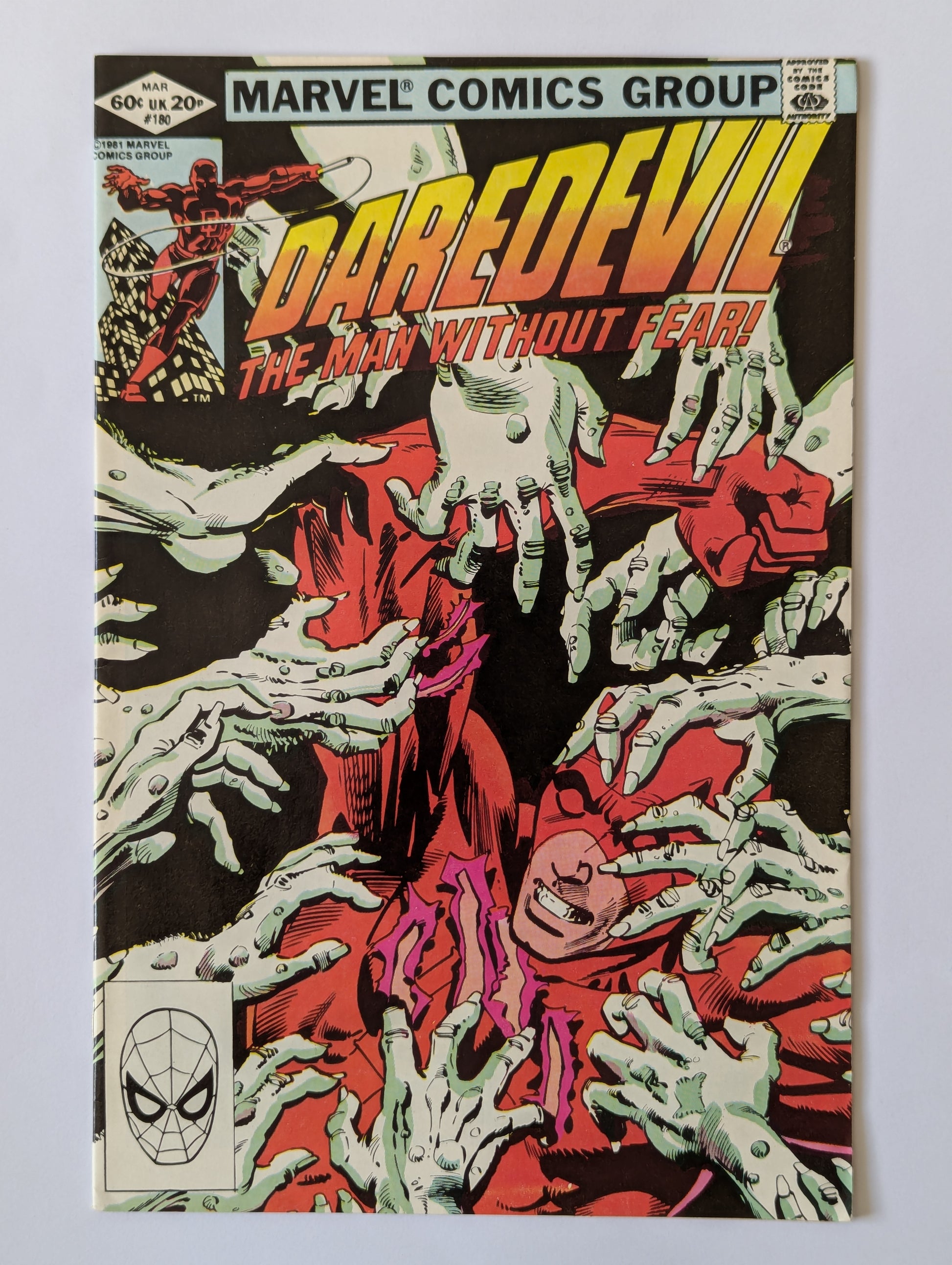 Daredevil #180 Marvel Comic Book