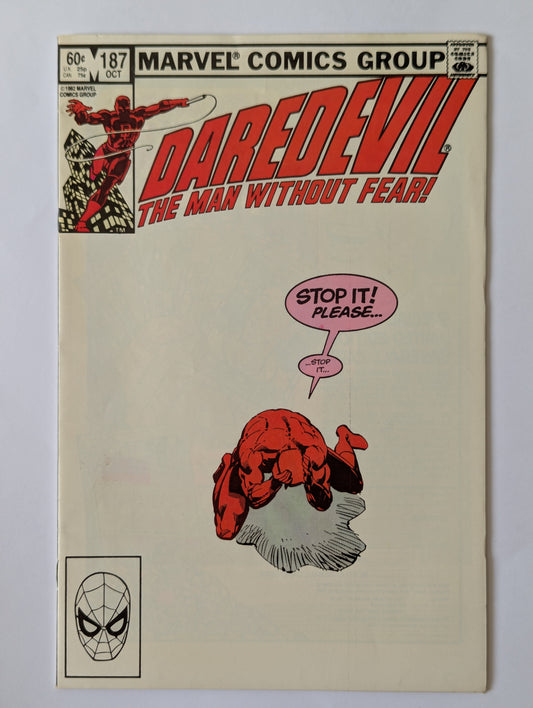 Daredevil #187 Marvel Comic Book