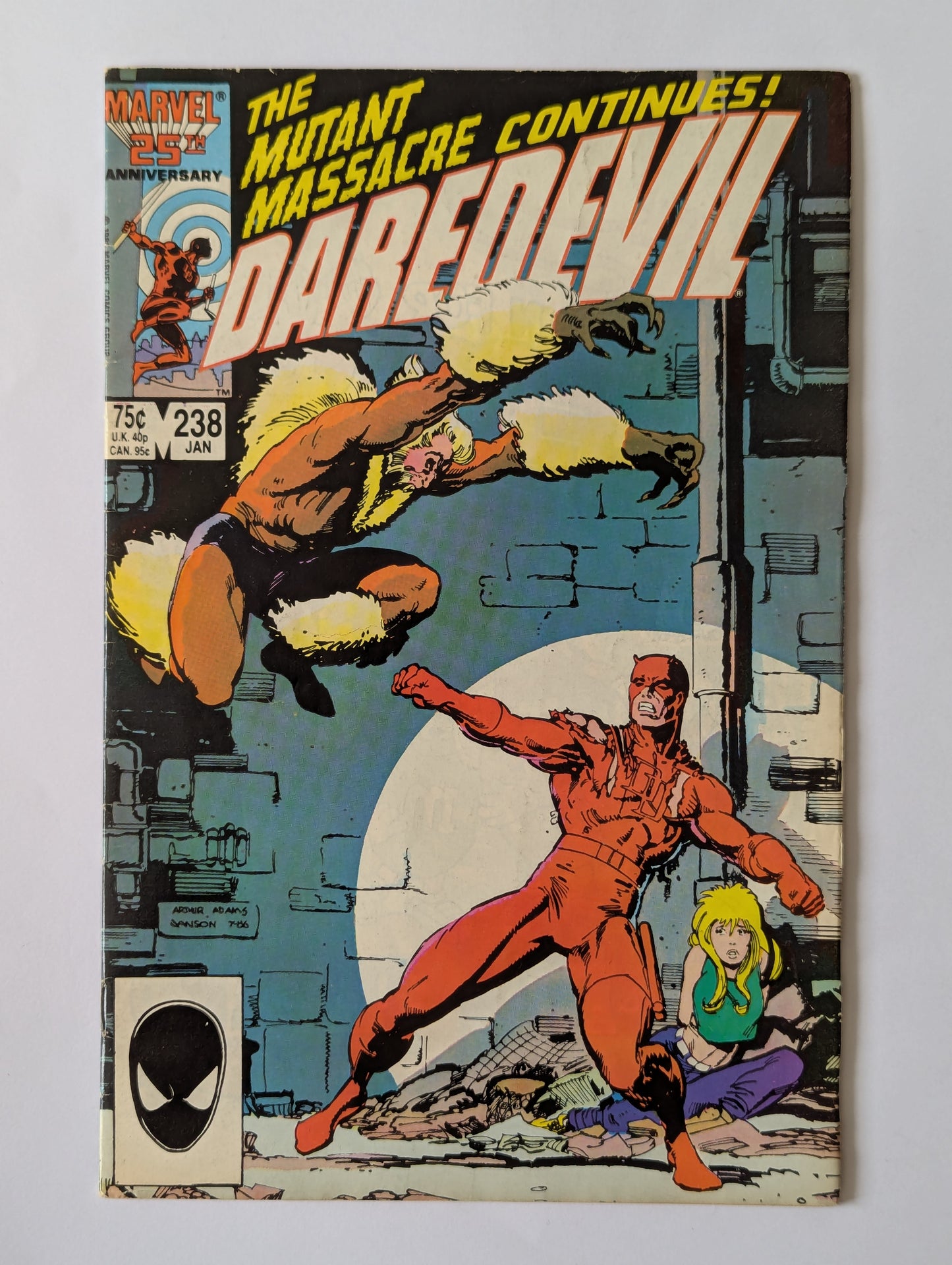 Daredevil #238 Marvel Comic Book