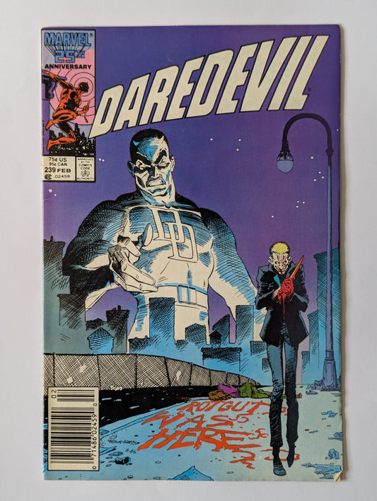 Daredevil #239 Marvel Comic Book