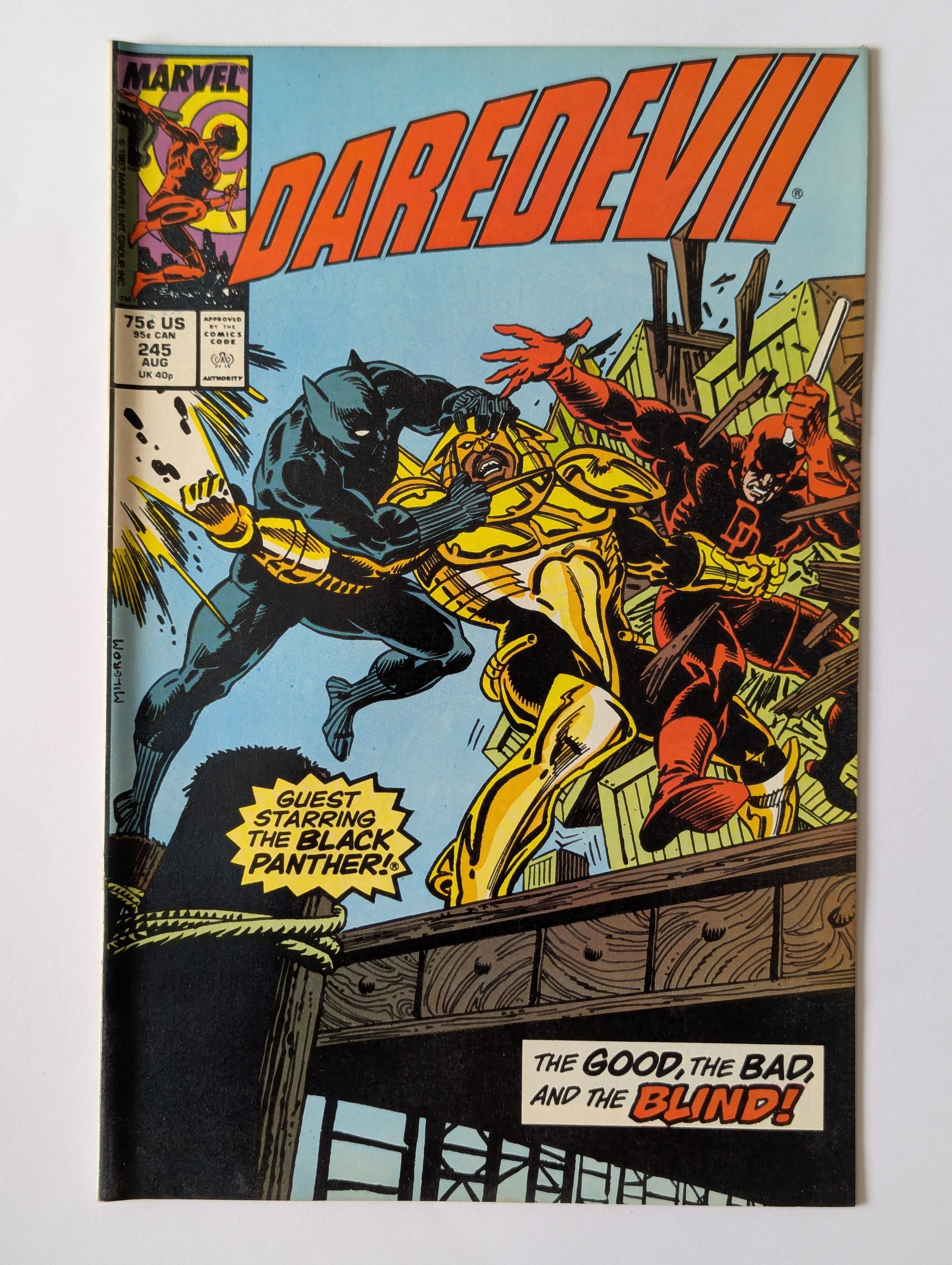 Daredevil #245 Marvel Comic Book